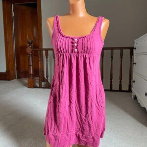 Aerie Magenta Sleeveless Dress/Tunic Top - XS